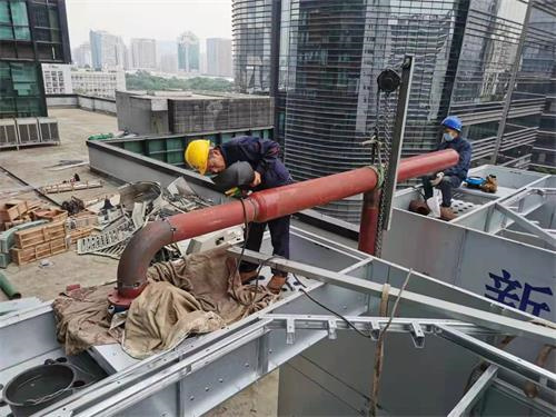 關于玻璃鋼冷卻塔各個部位的蕩滌方法(蘇州玻璃鋼噴淋塔方案)